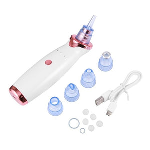 Blackhead Remover Skin Care Pore Vacuum Acne Pimple Removal Vacuum Suction Tool Facial Diamond Dermabrasion Machine Face Clean